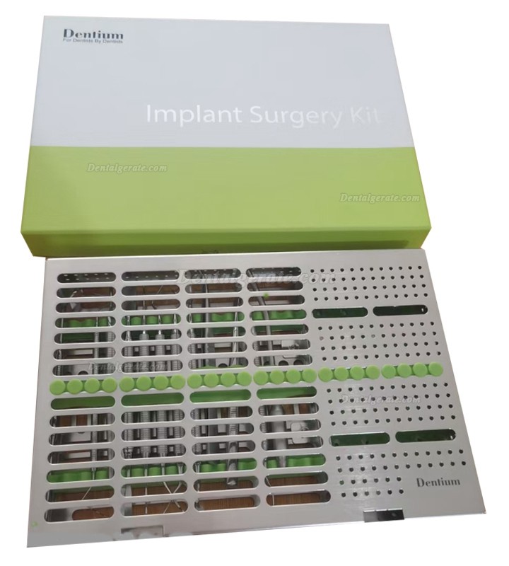 Dentium Oralchirurgie Kit 18-teiliges Zahnimplantat Chirurgie Set Basis Instrumentenset